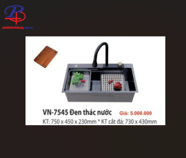 Chậu Chén VN-7545 ĐEN (304)