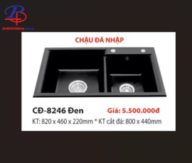 Chậu Chén CĐ - 8246 ĐEN