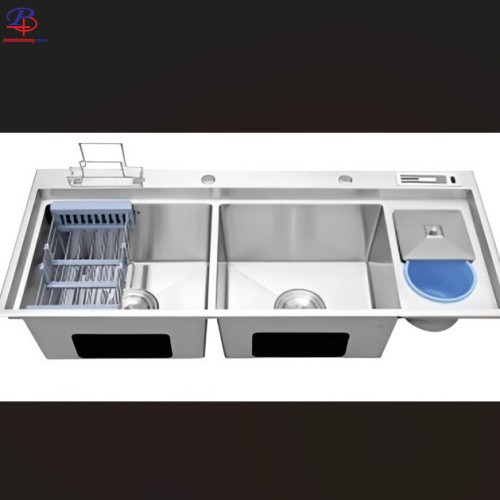 Chậu Chén Inox LI-12050BG (Thiết bị vệ sinh giá rẻ tại Bình Dương)
