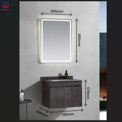 Lavabo Tủ LI-2355 (Thiết bị vệ sinh giá rẻ tại Bình Dương)