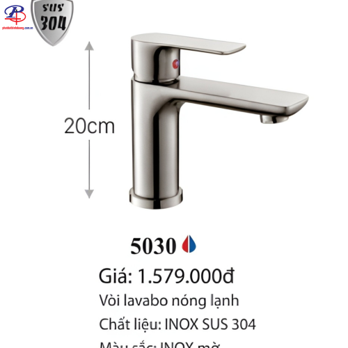 Vòi Lavabo Nóng Lạnh LI-5030