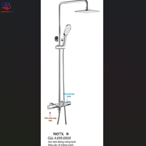 SEN CÂY NÓNG LẠNH CAO CẤP LI-9057X - Thiết bị vệ sinh giá rẻ Bình Dương