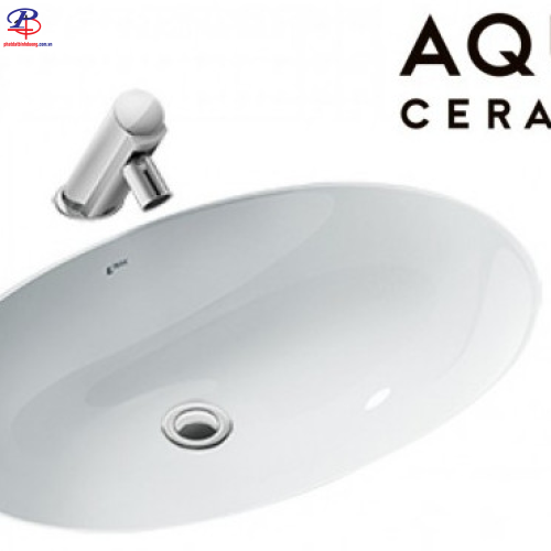 Chậu Rửa Lavabo Inax AL-2216V Âm Bàn AquaCeramic (Thiết bị vệ sinh giá rẻ tại Bình Dương)