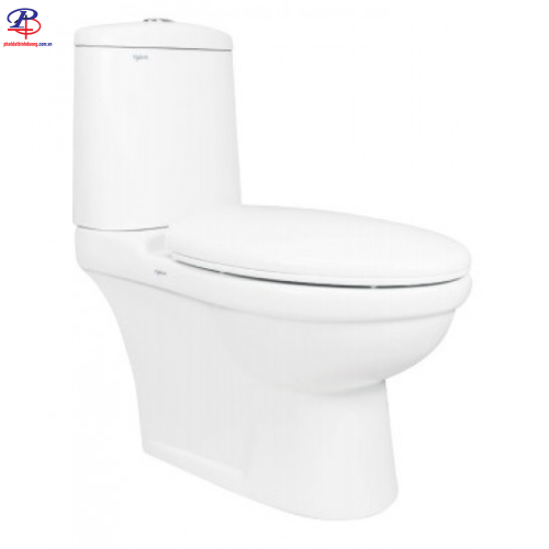Bồn Cầu Viglacera VI107M 2 Khối Nắp V37 (Thiết bị vệ sinh chính hãng tại Bình Dương)
