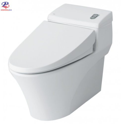 Bồn Cầu INAX AC-1008VRN (AC1008VRN) 1 Khối Aqua Ceramic Xả Nhấn (Thiết bị vệ sinh chính hãng tại Bình Dương)