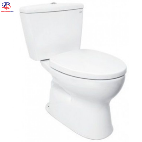 Bồn Cầu Hai Khối TOTO CS300DRT3 Nắp TC385VS (Thiết bị vệ sinh uy tín tại Bình Dương)