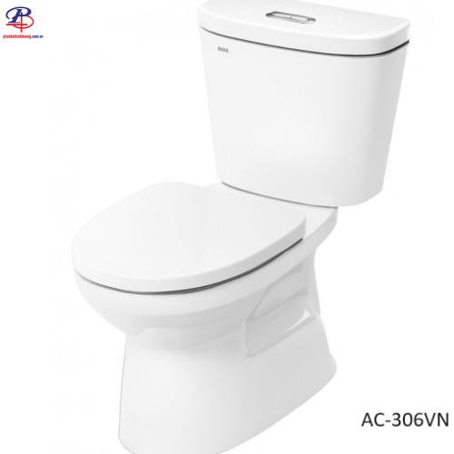 Bàn Cầu INAX C-306VA (C306VN) 2 Khối Nắp Thường (Thiết bị vệ sinh giá rẻ tại Bình Dương)
