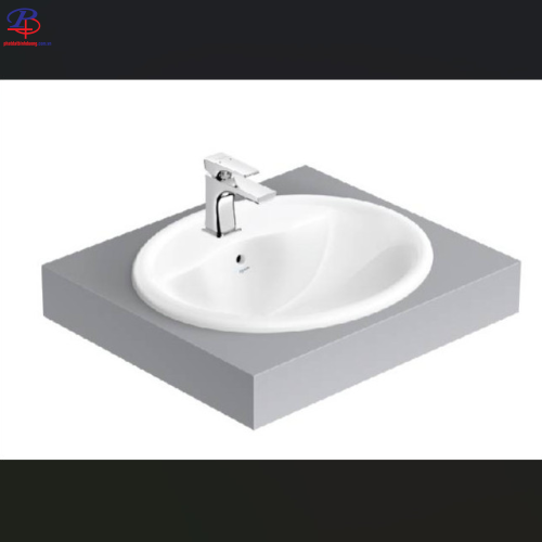 Chậu Rửa Lavabo Viglacera CD1 Âm Bàn Dương Vành (Thiết bị vệ sinh chất lượng tại Bình Dương)