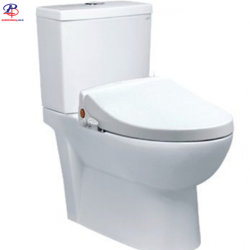 Bồn Cầu Nắp Rửa Cơ CAESAR CD1340/TAF050 2 Khối (Thiết bị vệ sinh chính hãng tại Bình Dương)