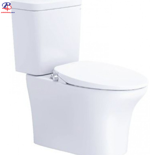 Bồn Cầu Nắp Rửa Cơ CAESAR CD1341/TAF060 2 Khối (Thiết bị vệ sinh chính hãng tại Bình Dương)