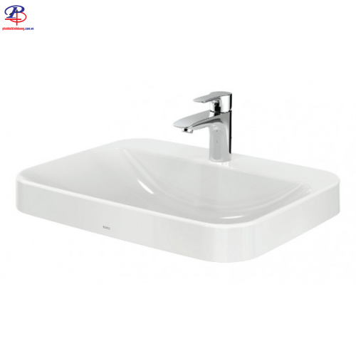 Chậu Rửa Lavabo TOTO LT5615C Đặt Bàn (Thiết bị vệ sinh chính hãng tại Bình Dương)
