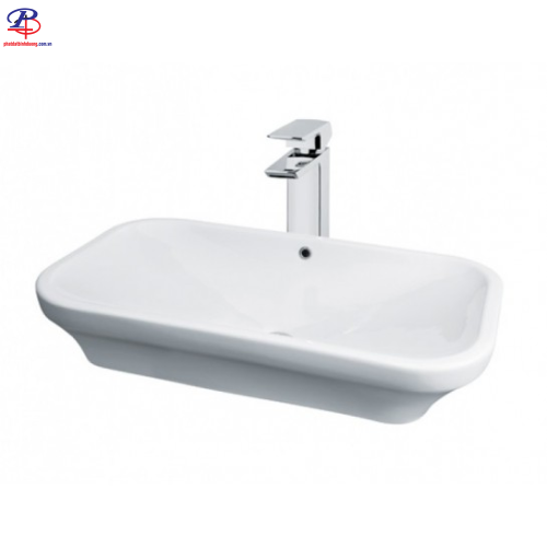Chậu Rửa Mặt Lavabo TOTO LW631JW Đặt Bàn (Thiết bị vệ sinh chính hãng tại Bình Dương)
