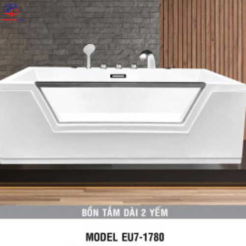 Bồn Tắm EU7-1780 (Chân Yếm) -  Galaxy (Thiết Bị Vệ Sinh Giá Rẻ Bình Dương)