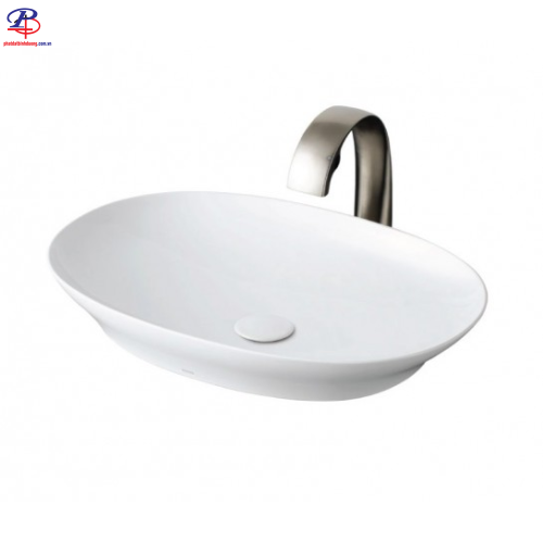 Chậu Rửa Mặt Lavabo TOTO LT4706 Đặt Bàn (Thiết bị vệ sinh chính hãng tại Bình Dương)