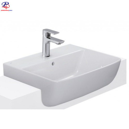 Chậu Rửa Mặt Lavabo Inax L-345V Bán Âm (Thiết bị vệ sinh giá rẻ tại Bình Dương)