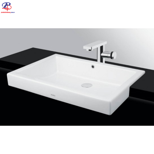 Chậu Rửa Mặt Lavabo TOTO LW646JW/F Bán Âm Bàn (Thiết bị vệ sinh chính hãng tại Bình Dương)