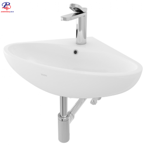 Chậu Lavabo TOTO LW815CJW/F Góc Treo Tường (Thiết bị vệ sinh giá rẻ tại Bình Dương)