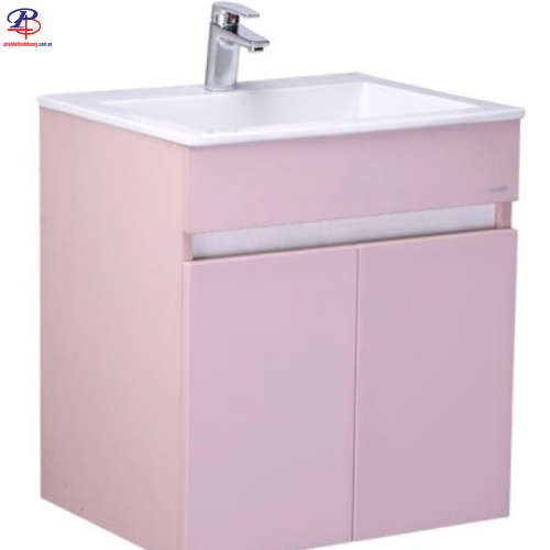 Bộ Tủ Lavabo Caesar LF5017/EH05017APV Màu Hồng
