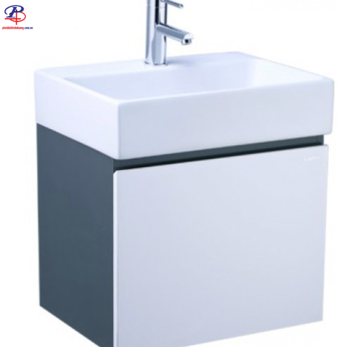 Bộ Tủ Lavabo Caesar Treo Tường LF5259/EH05259ATGV Xám Đậm