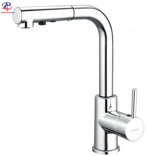 Vòi Rửa Chén Caesar K915C Rút Dây Nóng Lạnh