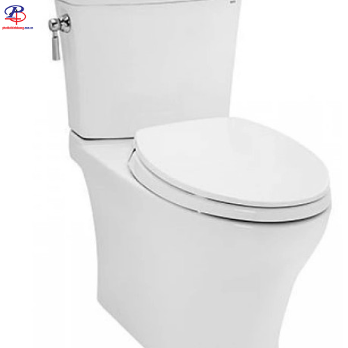 Bồn Cầu Hai Khối TOTO CS986GT2 Nắp TC393VS (Thiết bị vệ sinh giá rẻ tại Bình Dương)