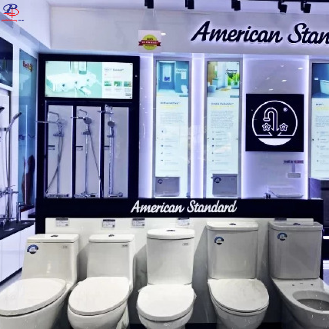 THIẾT BỊ VỆ SINH AMERICAN CHÍNH HÃNG HÀNG ĐẦU TẠI DĨ AN - BÌNH DƯƠNG