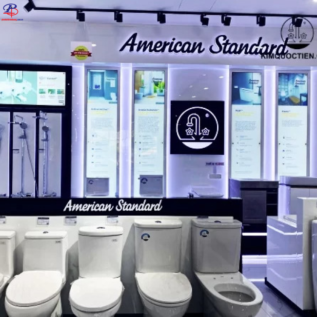 THIẾT BỊ VỆ SINH AMERICAN CHÍNH HÃNG HÀNG ĐẦU TẠI DĨ AN - BÌNH DƯƠNG