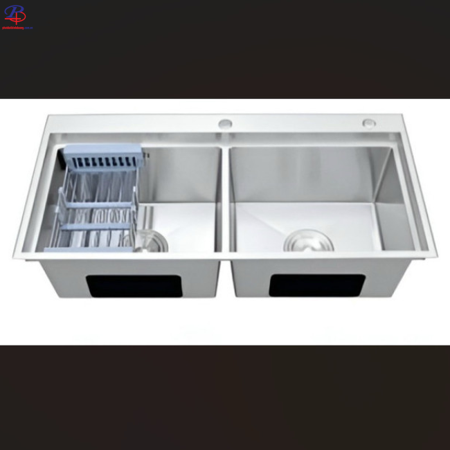Chậu Chén Inox LI-10050DG (Thiết bị vệ sinh giá rẻ tại Bình Dương)