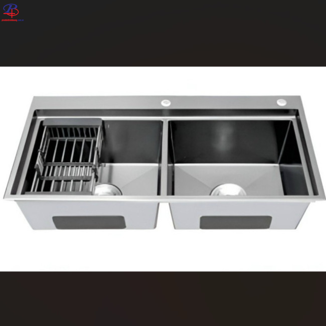 Chậu Chén Inox LI-10050DGR(Thiết bị vệ sinh giá rẻ tại Bình Dương)