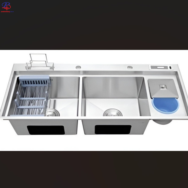Chậu Chén Inox LI-12050BG (Thiết bị vệ sinh giá rẻ tại Bình Dương)