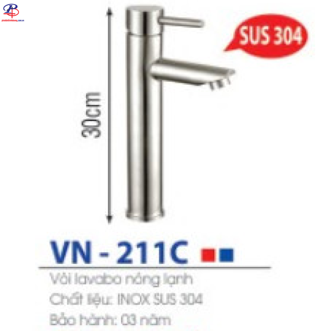 Vòi Lavabo Nóng Lạnh VN-211C