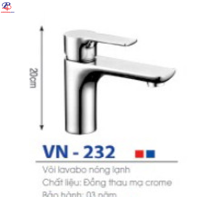 Vòi Lavabo Nóng Lạnh VN-232