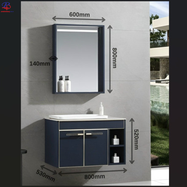 Lavabo Tủ LI-2361 (Thiết bị vệ sinh chất lượng tại Bình Dương)