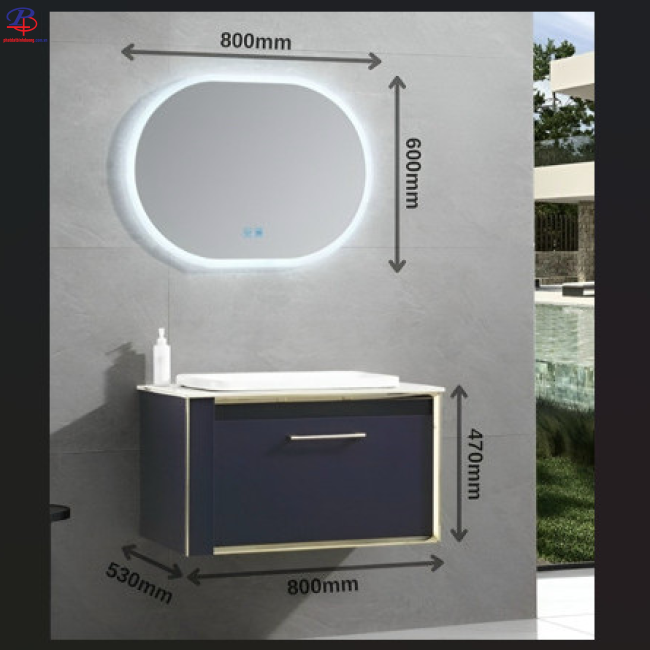 Lavabo Tủ LI-2366 (Thiết bị vệ sinh chính hãng tại Bình Dương)
