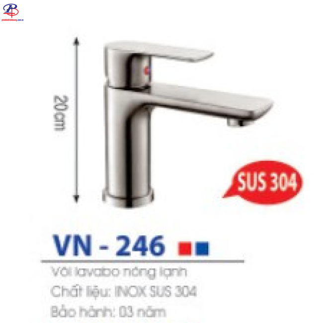 Vòi Lavabo Nóng Lạnh VN-246