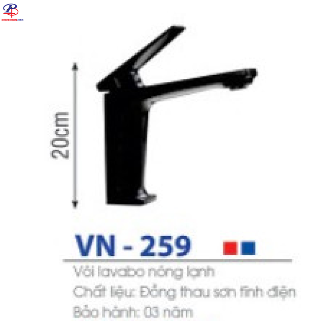 Vòi Lavabo Nóng Lạnh VN-259