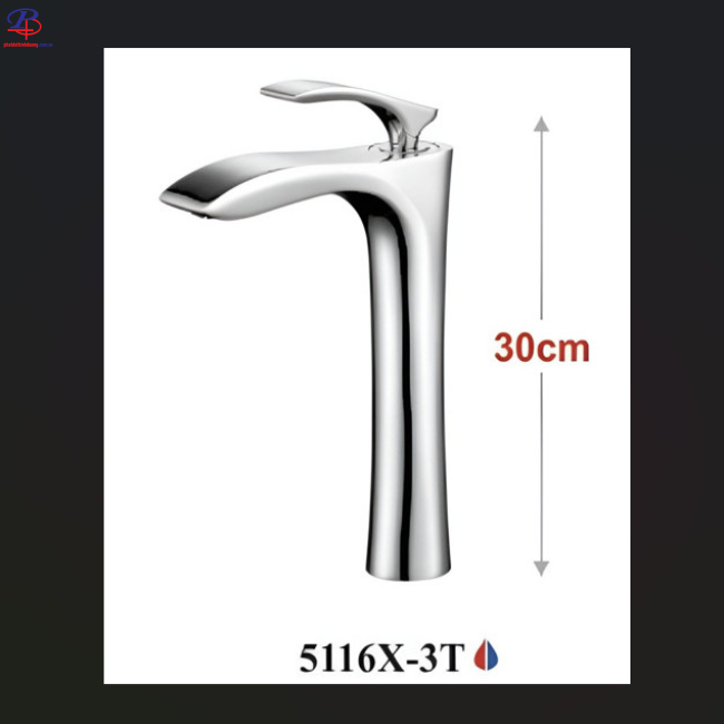 Vòi Lavabo Nóng Lạnh LI-5116X-3T