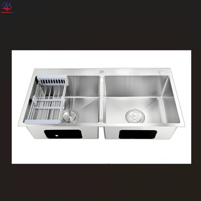 Chậu Chén Inox LI-8350D (Thiết bị vệ sinh giá rẻ tại Bình Dương)