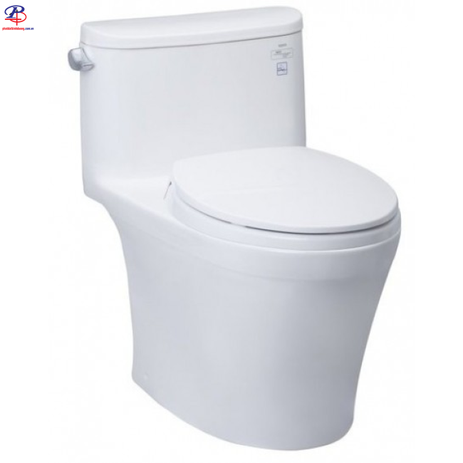 Bồn Cầu TOTO MS887RT2 (MS887T2) Một Khối Nắp TC393VS (Thiết bị vệ sinh giá rẻ tại Bình Dương)
