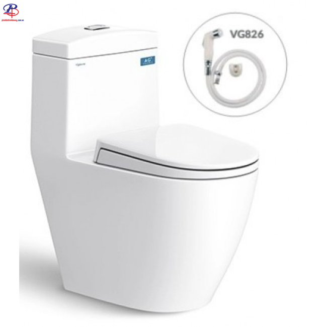 Bồn Cầu Viglacera V199 Nắp Êm V86 + Vòi Xịt VG826 (Liên Hệ Hotline để được báo giá tốt nhất)