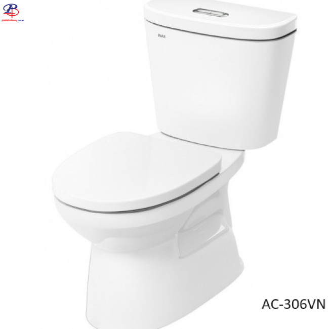 Bàn Cầu INAX C-306VA (C306VN) 2 Khối Nắp Thường (Thiết bị vệ sinh giá rẻ tại Bình Dương)