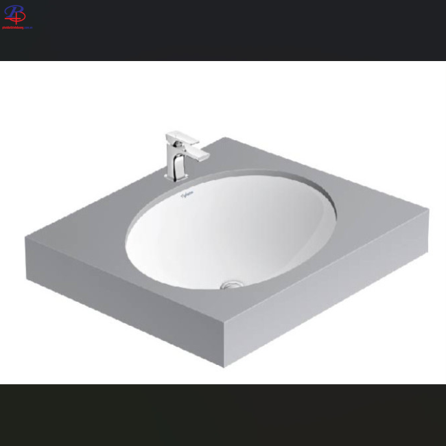 Chậu Rửa Mặt Lavabo Viglacera CA2 Âm Bàn (Thiết bị vệ sinh chất lượng tại Bình Dương)