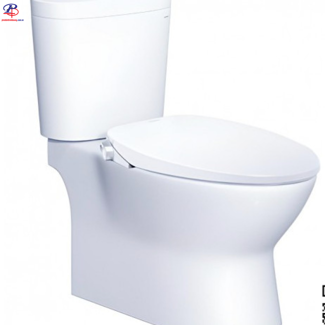 Bồn Cầu Nắp Rửa Cơ CAESAR CD1320/TAF060 2 Khối (Thiết bị vệ sinh chính hãng tại Bình Dương)