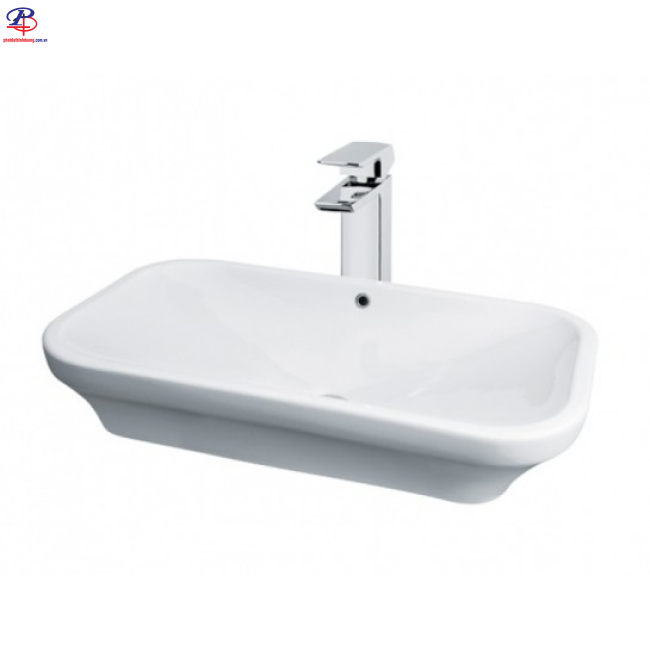 Chậu Rửa Mặt Lavabo TOTO LW631JW Đặt Bàn (Thiết bị vệ sinh chính hãng tại Bình Dương)