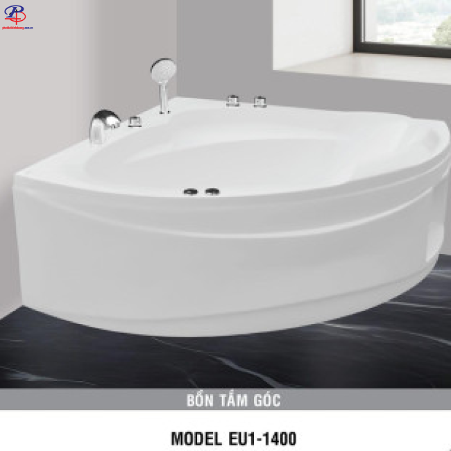 Bồn Tắm EU1-1400 (Chân Yếm) - Galaxy (Thiết Bị Vệ Sinh Giá Rẻ Bình Dương)