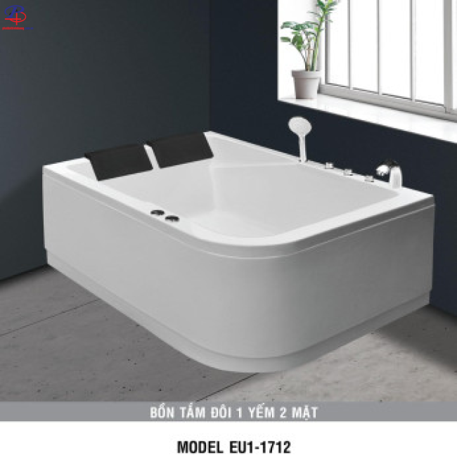 Bồn Tắm EU1-1712 (Chân Yếm) -   Galaxy (Thiết Bị Vệ Sinh Giá Rẻ Bình Dương)