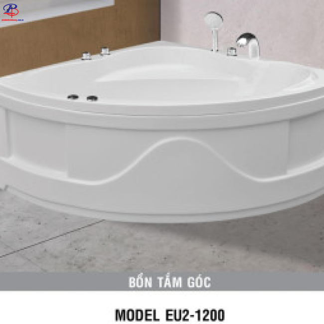 Bồn Tắm EU2-1200 (Chân Yếm) - Galaxy (Thiết Bị Vệ Sinh Giá Rẻ Bình Dương)