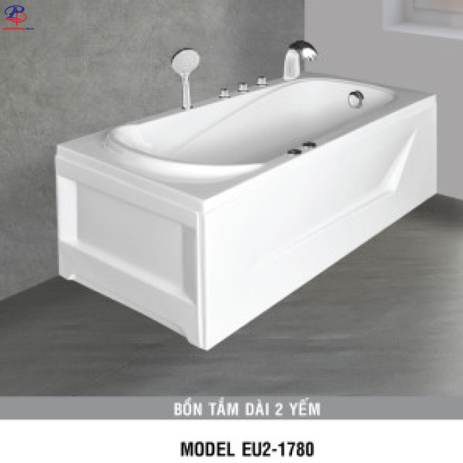Bồn Tắm EU2-1780 (Chân Yếm) - Galaxy (Thiết Bị Vệ Sinh Giá Rẻ Bình Dương)