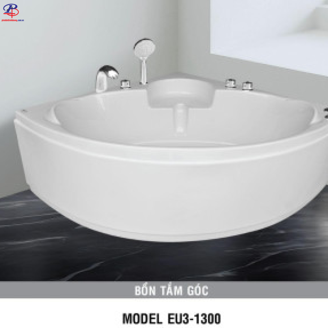 Bồn Tắm EU3-1300 (Chân Yếm) - Galaxy (Thiết Bị Vệ Sinh Giá Rẻ Bình Dương)