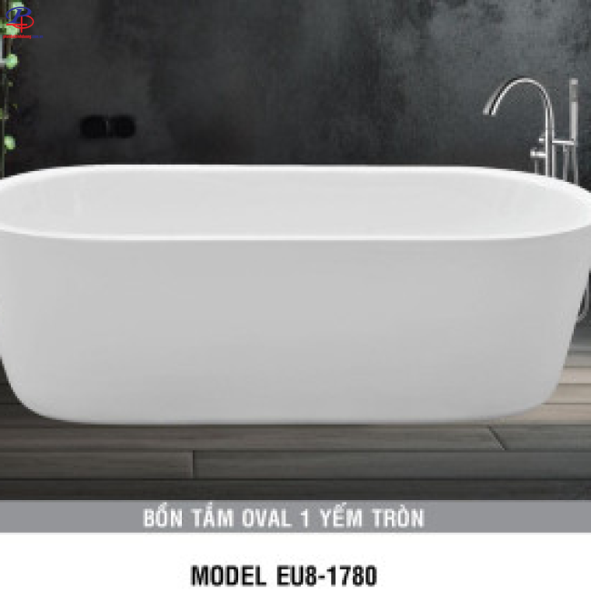 Bồn Tắm EU8-1780 (Chân Yếm) -  Acrylic (Thiết Bị Vệ Sinh Giá Rẻ Bình Dương)